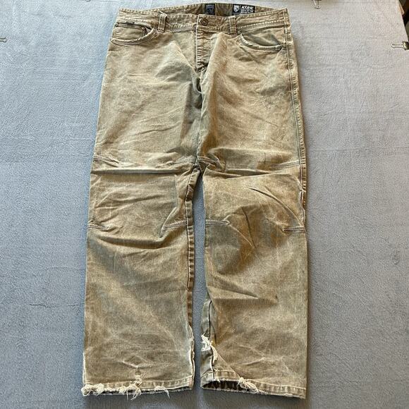 KUHL Rydr Vintage Patina Dye utility pants 38x32 hiking outdoor workwear - Picture 1 of 10